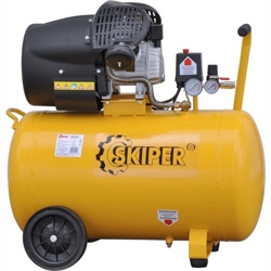 Воздушный компрессор SKIPER AR100V (до 440 л/мин, 8 атм, 100 л, 230 В, 2.2 кВт)- фото