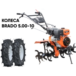 Мотоблок SKIPER SP-1400SE EXPERT + колеса BRADO 5.00-10 (комплект)