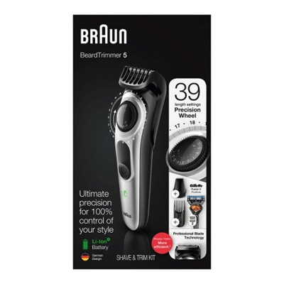 Триммер для бороды Braun BT5260 + Бритва Gillette- фото3