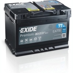 EXIDE PREMIUM R+ (77 A/h) 760A EA770 Аккумулятор автомобильный Хит продаж- фото