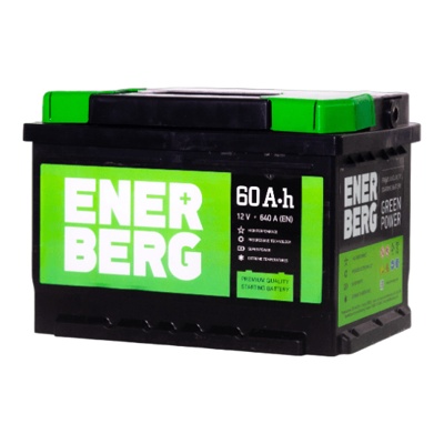 Аккумулятор автомобильный ENERBERG 60 R низк. (640A, 242*175*175)