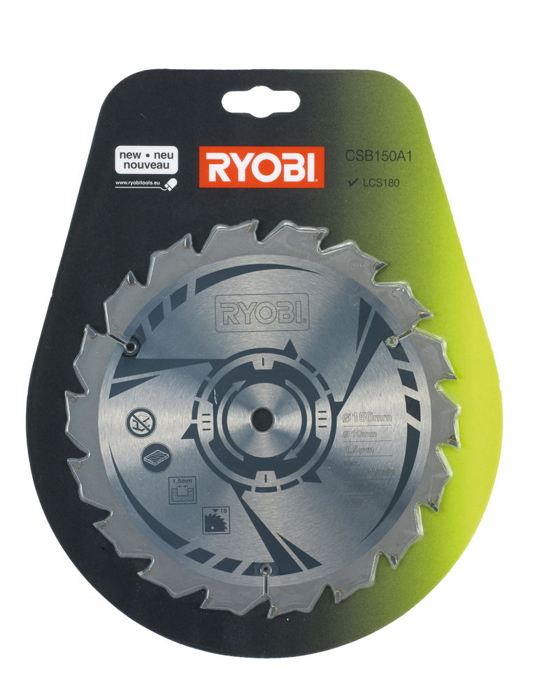 Пильный диск 150мм для циркулярной пилы RYOBI CSB 150 A1