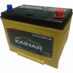 Автомобильный аккумулятор Kainar Asia 75 JR+ (640A, 260*173*220)