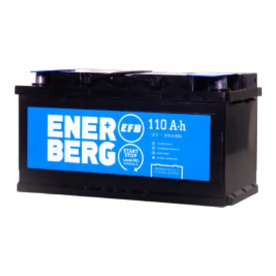 Аккумулятор автомобильный ENERBERG EFB 110 R (910A, 354*175*190)